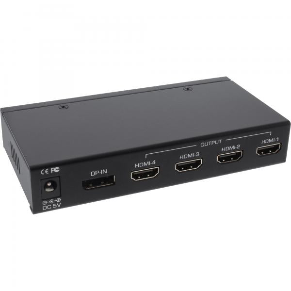 InLine Displayport Splitter a 2x2 HDMI con Video Wall, 4K2K, Maxischermo