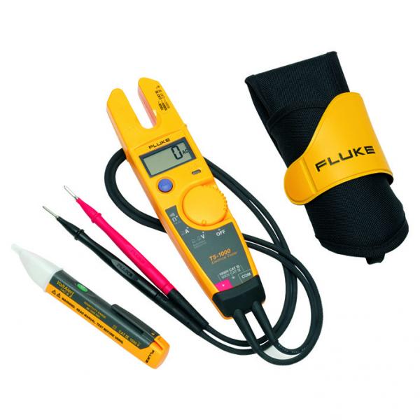 Fluke T5-1000 0 - 100 A 0 - 1000 V 1000 V Nero, Grigio, Rosso, Giallo LED