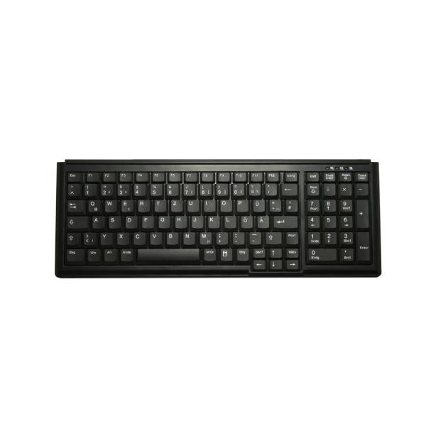 Active Key AK-7000 USB QWERTZ Tedesco Nero