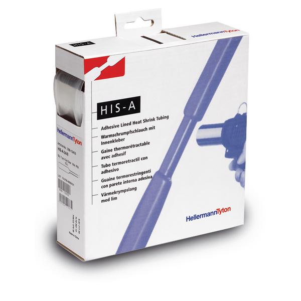 Hellermann Tyton 308-11203 Tubo termorestringente Trasparente 1pezzo(i) isolamento dei cavi