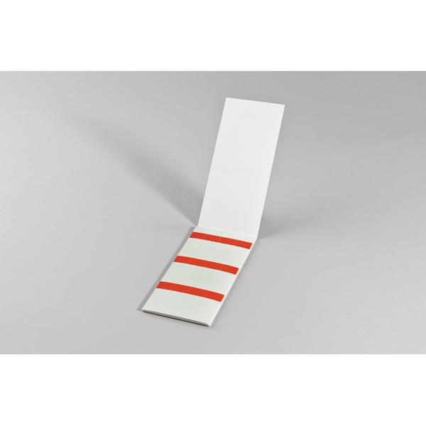 Hellermann Tyton 598-14027 Rettangolo Rosso 120pezzo(i) etichetta autoadesiva
