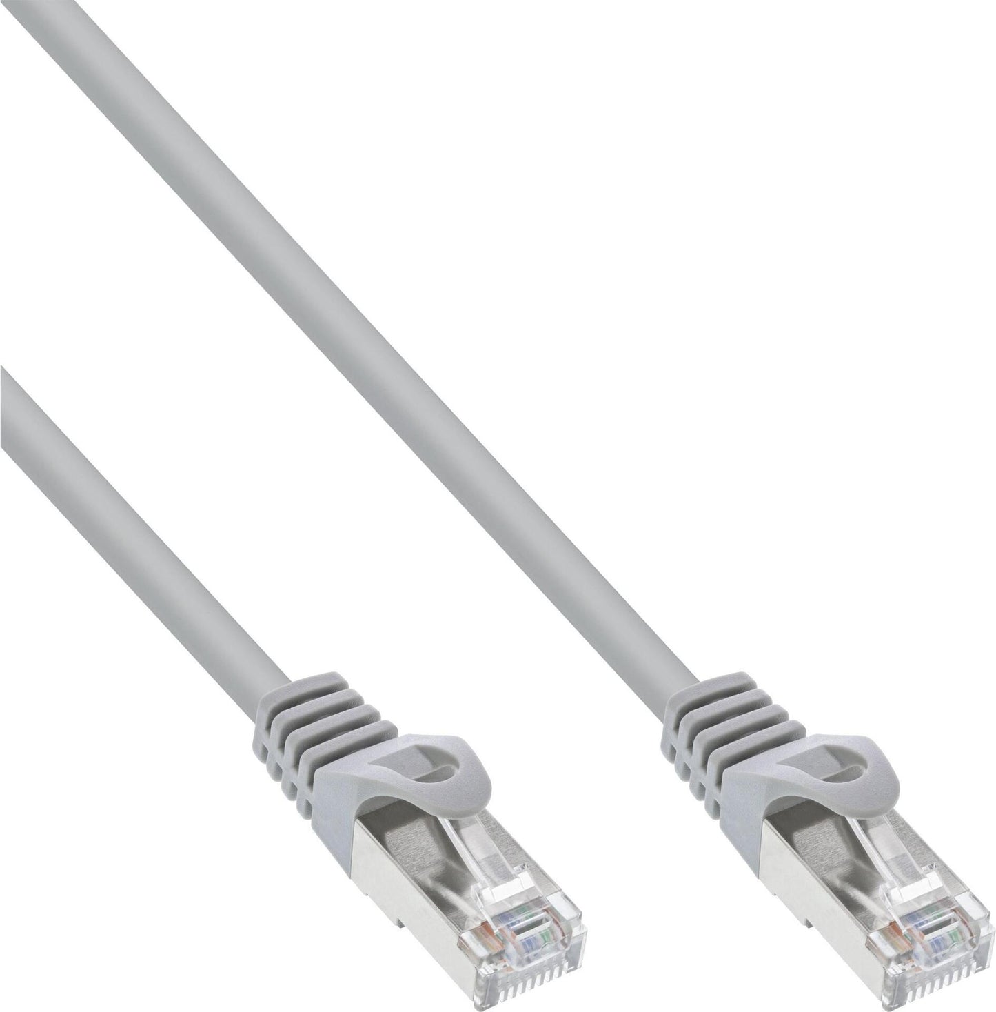 InLine 20er Bulk-Pack Patchkabel SF/UTP Cat.5e grau 7.5m - Kabel - Netzwerk - Video/Analog - CAT 5e - SFTP - UTP - 7,5 m (B-72575)