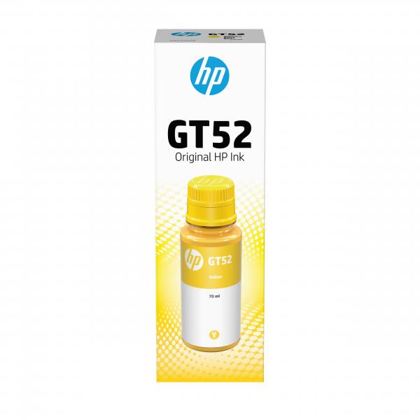 HP Flacone di inchiostro giallo originale GT52 (HP GT52 - gul - original - bl?krefill)