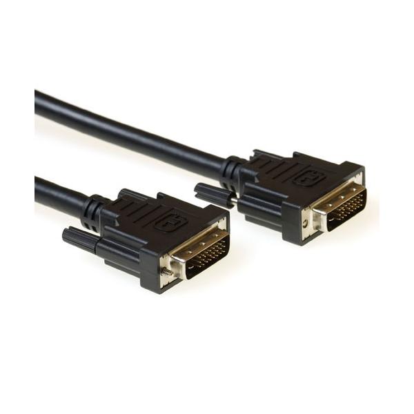 ACT AK3829 cavo DVI 0,5 m DVI-D Nero
