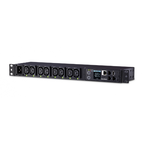 CyberPower PDU81005 unità di distribuzione dell'energia (PDU) 1U Nero 8 presa(e) AC