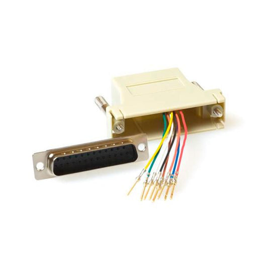 ACT Modular Adapter D-sub/RJ-45 25-Sub-D Grigio