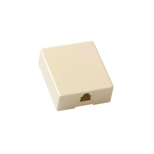 ACT TD1706 presa energia RJ-12 Beige