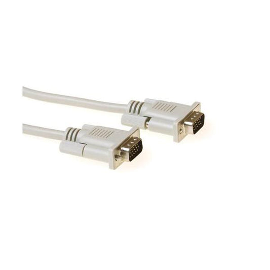 ACT VGA connection cable male-male SQ cavo VGA 1,8 m VGA (D-Sub) Bianco
