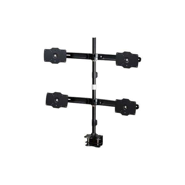QUAD MONITOR CLAMP MOUNT - MAX 32IN