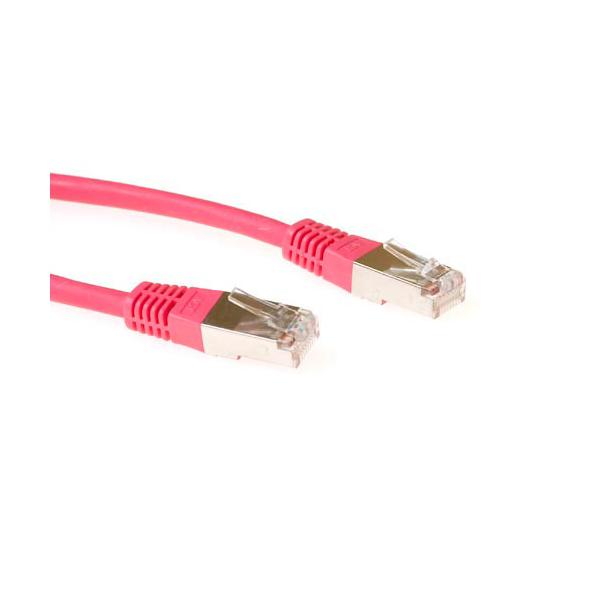 ACT CAT5E FTP LSZH (IB7501) 1m cavo di rete Rosso