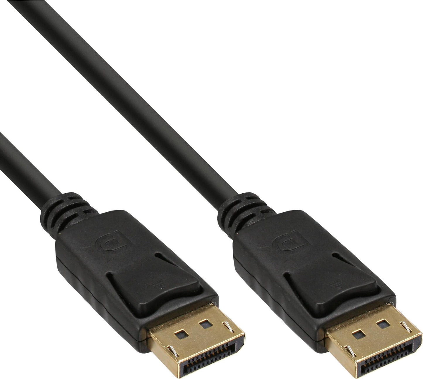 InLine 14er Bulk-Pack DisplayPort Kabel 4K2K schwarz vergoldete Kontakte - Kabel - Digital/Display/Video - 5 m - 20-polig (B-17105P)