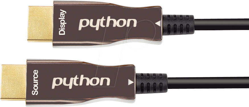 PYTHON GC M0249 - AOC Hybrid HDMI 2.0 Kabel, schwarz, 70m (GC-M0249)