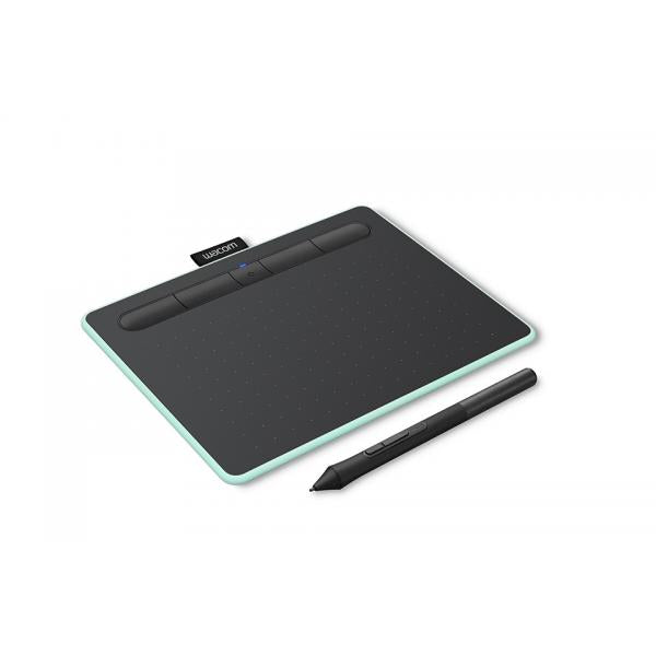 Wacom Intuos S tavoletta grafica 2540 lpi (linee per pollice) 152 x 95 mm USB/Bluetooth Nero, Verde