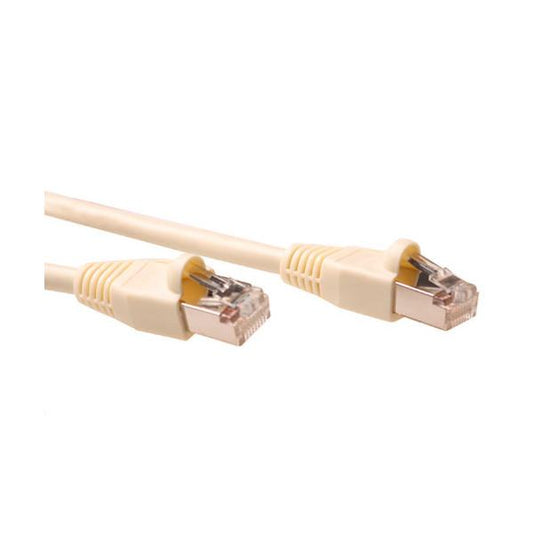 ACT IB7010 cavo di rete Avorio 10 m Cat5e SF/UTP (S-FTP)
