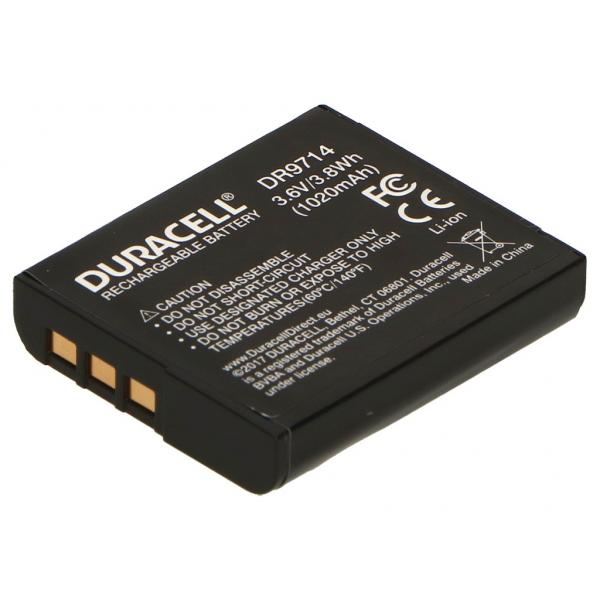 Duracell DR9714 Batteria per fotocamera/videocamera Ioni di Litio 1020 mAh
