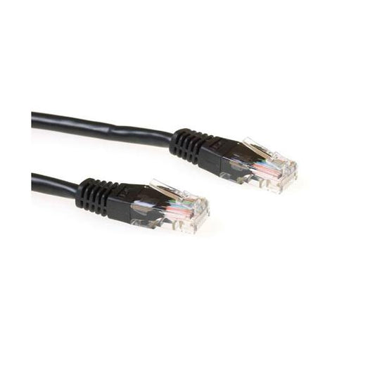 ACT IB8910 cavo di rete Nero 10 m Cat6 U/UTP (UTP)