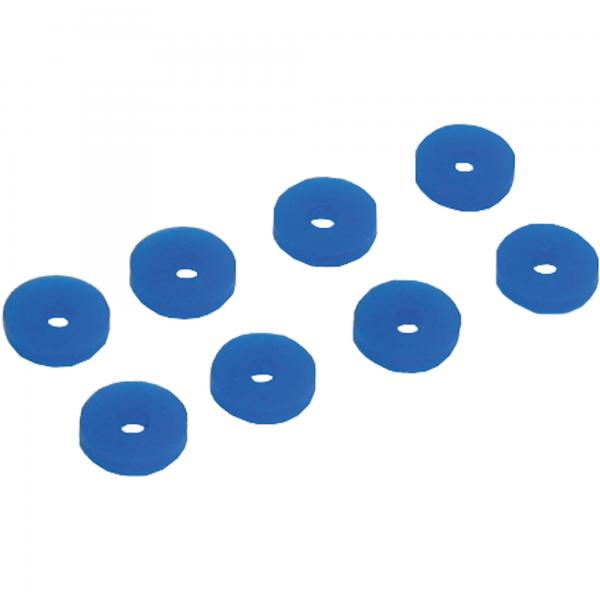 InLine Distanziale disaccoppiatore antivibrazione in silicone CD/DVD. Conf.8pz