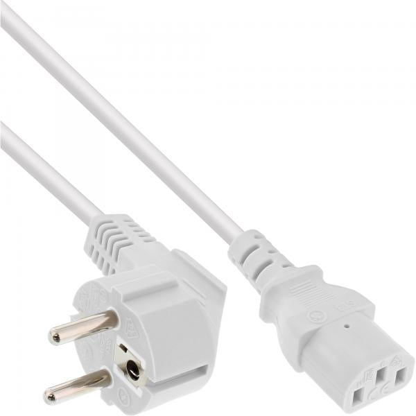 InLine Cavo alimentazione, Spina Shucko CEE-7/7 90 a Presa IEC-320-C13, 1,8m