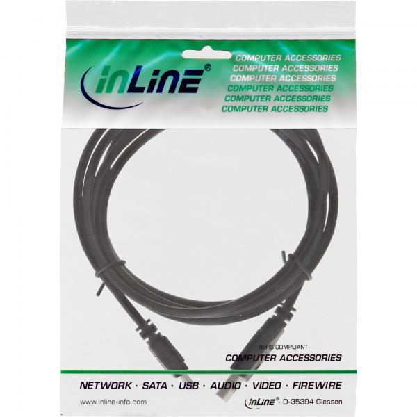 InLine Cavo USB 2.0 Mini, A M / B M (5pol.), 1m, Sony, Casio, Palm, Canon, HP