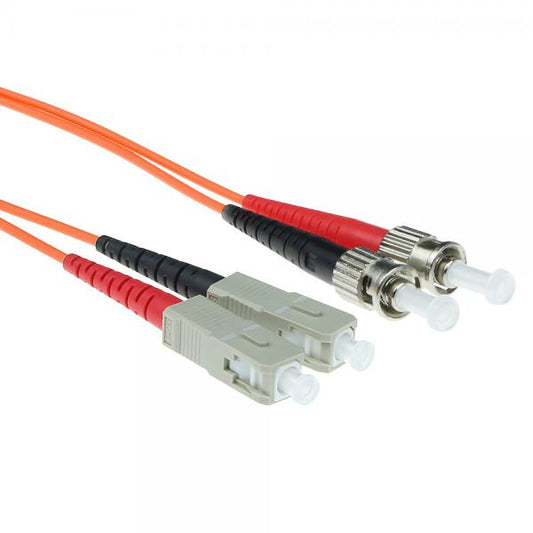 ACT RL2015 cavo a fibre ottiche 15 m SC ST Arancione