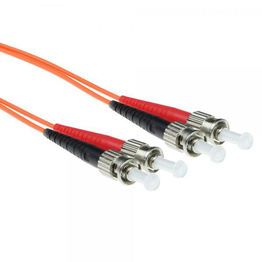 ACT RL1502 cavo a fibre ottiche 2 m ST Arancione