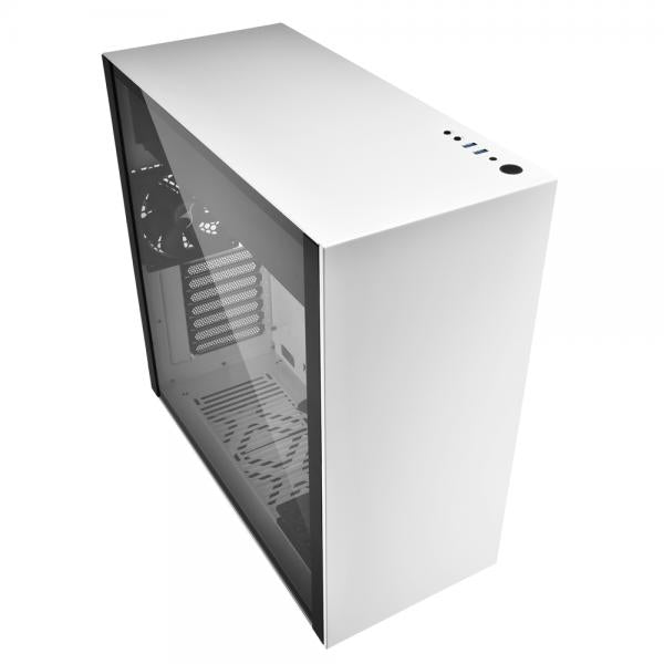 Sharkoon Pure Steel Midi ATX Tower Nero, Bianco