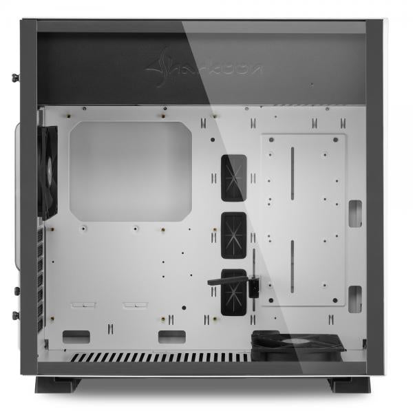 Sharkoon Pure Steel Midi ATX Tower Nero, Bianco