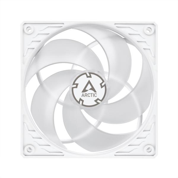 ARCTIC P12 PWM PST Computer case Refrigeratore 12 cm Trasparente, Bianco