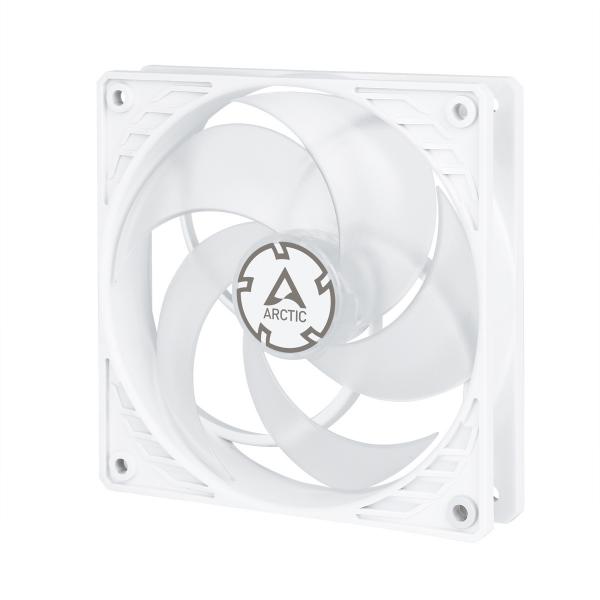 ARCTIC P12 PWM PST Computer case Refrigeratore 12 cm Trasparente, Bianco