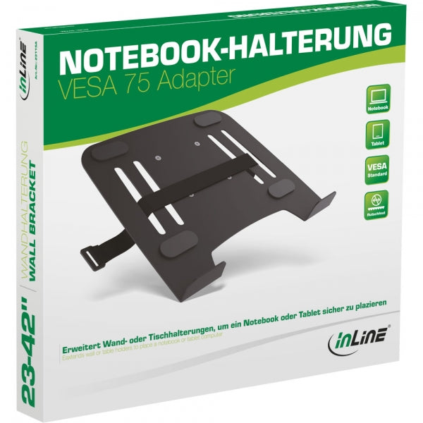 InLine 4043718210688 supporto per notebook Notebook arm shelf