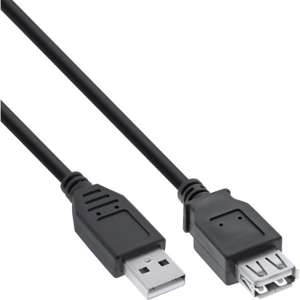 InLine 34603B cavo USB 3 m USB 2.0 USB A Nero