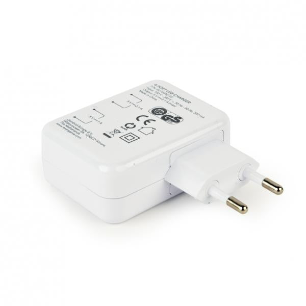 EnerGenie EG-U4AC-02 Caricabatterie per dispositivi mobili Bianco Interno