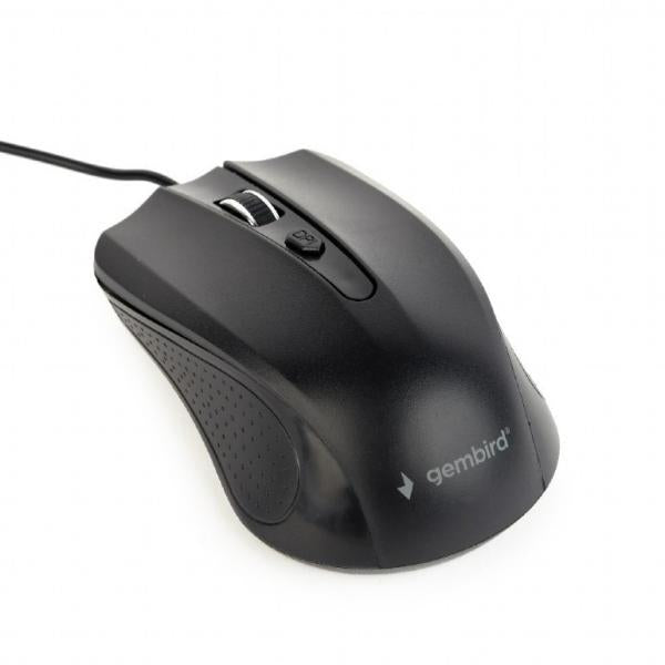 Gembird MUS-4B-01 mouse USB tipo A Ottico 1200 DPI Ambidestro