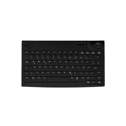Active Key AK-440 tastiera USB QWERTZ Tedesco Nero