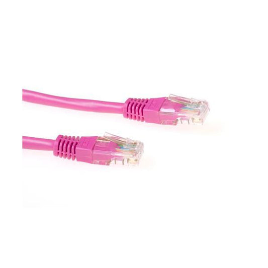 ACT IB4851 cavo di rete Rosa 1,5 m