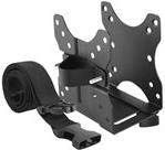 ICY BOX IB-MSA102-VM - Montagekomponente (VESA-Halterung) - fr Mini-PC - Stahl - Schwarz - unter dem Schreibtisch, hinter Flatpanel, Stangenbefestigung (IB-MSA102-VM)