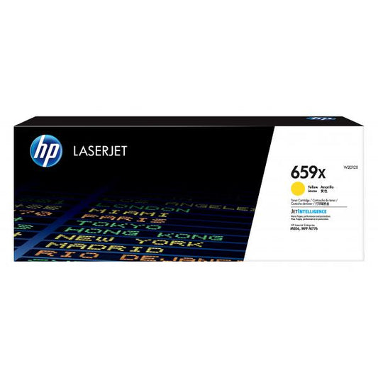 HP LaserJet Cartuccia toner giallo originale 659X ad alta capacità