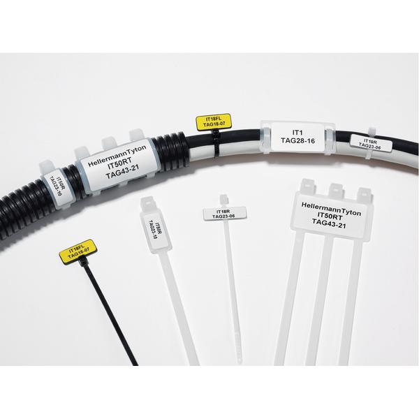 Hellermann Tyton IT18R fascetta Poliammide Nero 1000 pezzo(i)