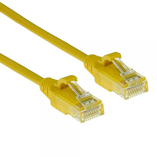ACT DC9851 cavo di rete Giallo 1,5 m Cat6 U/UTP (UTP)