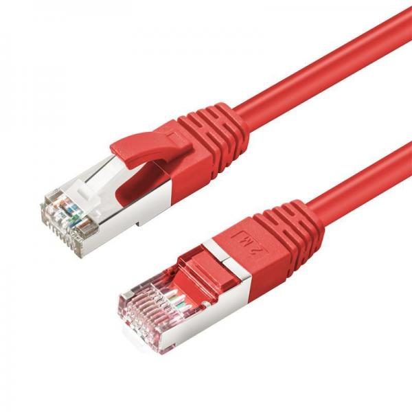 Microconnect SSTP CAT6 0.5M cavo di rete Rosso 0,5 m