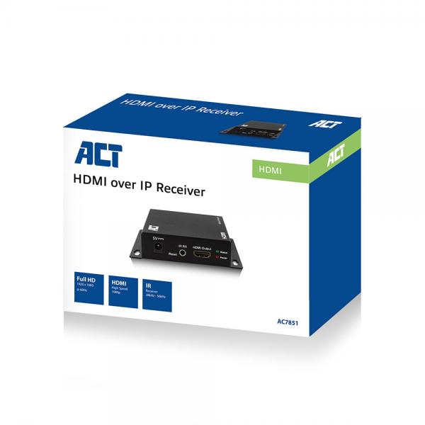 ACT AC7851 moltiplicatore AV Ricevitore AV Nero