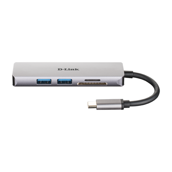 D-Link DUB-M530 replicatore di porte e docking station per notebook Cablato USB 3.2 Gen 1 (3.1 Gen 1) Type-C Alluminio, Nero