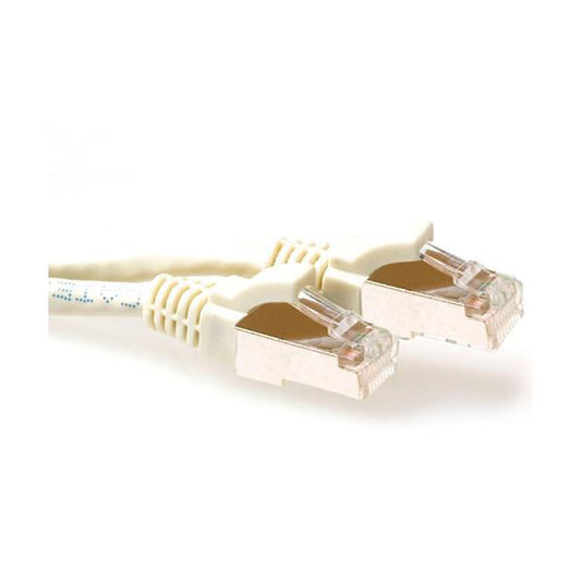 ACT FB6005 cavo di rete Avorio 5 m Cat6a S/FTP (S-STP)