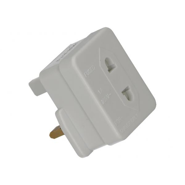 2-Power SAP0001A carica batterie (UK Mains To 2 Pin Shaver Adapter)