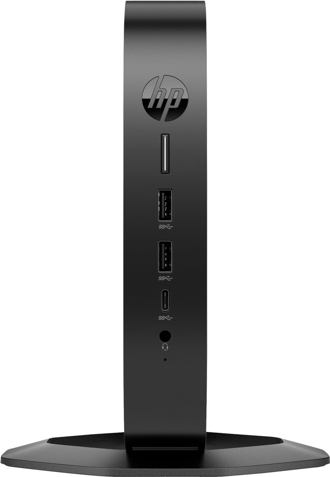 HP Elite t655 - Thin Client - SFF - 1 x Ryzen Embedded R2314 - RAM 8GB - Flash 32GB - eMMC - Radeon Graphics - 1GbE, Bluetooth 5,2, Wi-Fi 6 - WLAN: 802,11a/b/g/n/ac/ax, Bluetooth 5,2 - IGEL OS - Moni