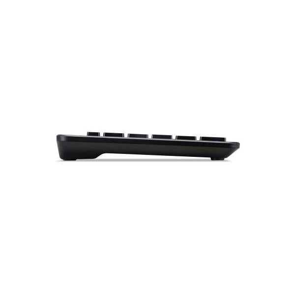 Acer GP.ACC11.010 tastiera Mouse incluso Universale RF Wireless Nordic Nero, Grigio (Acer Chrome Combo Set AAK970 - tastatu)