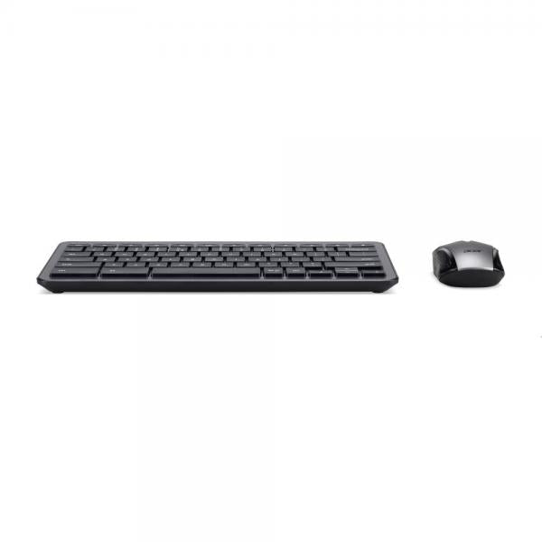 Acer GP.ACC11.010 tastiera Mouse incluso Universale RF Wireless Nordic Nero, Grigio (Acer Chrome Combo Set AAK970 - tastatu)