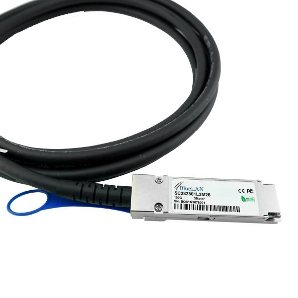 BlueOptics JL271A-BL cavo InfiniBand 1 m QSFP28 Nero