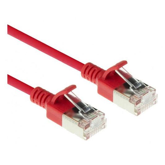 ACT DC7502 cavo di rete Rosso 2 m Cat6a U/FTP (STP)