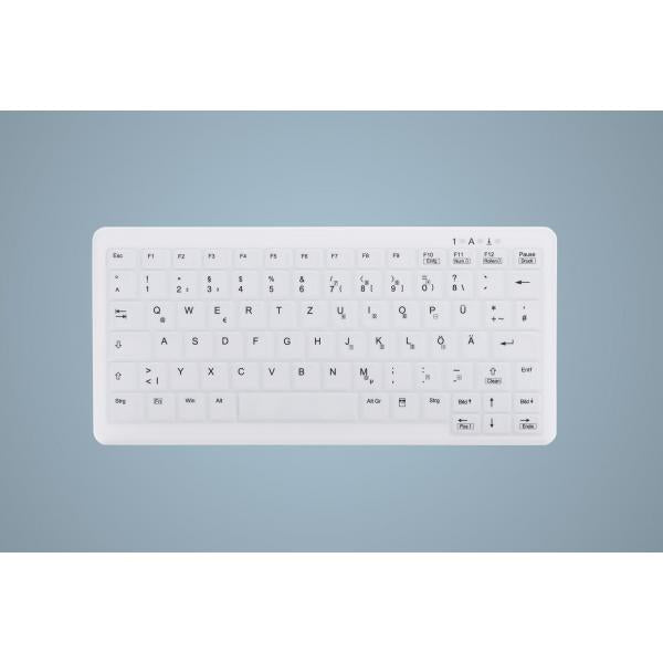 Active Key AK-C4110 tastiera USB QWERTZ Tedesco Bianco
